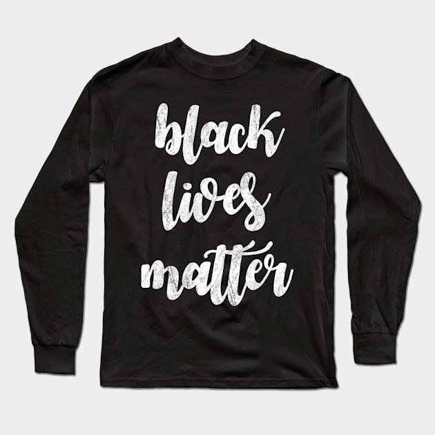 Black lives matter Long Sleeve T-Shirt by valentinahramov